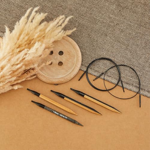 Image of Knitter's Pride Day & Nite Normal Interchangeable Circular Needles 5 inch inch (13cm) - US Size 10.75 (7mm)