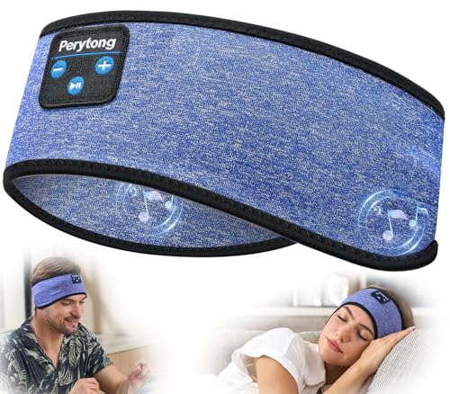 Image of Sleep Headphones | Bluetooth 5.4 Headband | Wireless Earbuds Earphones Sweat Resistant with Ultra-Thin HD Stereo Speaker, Headphone Band for Side Sleepers Workout Running Tech Gadgets Unique Gifts