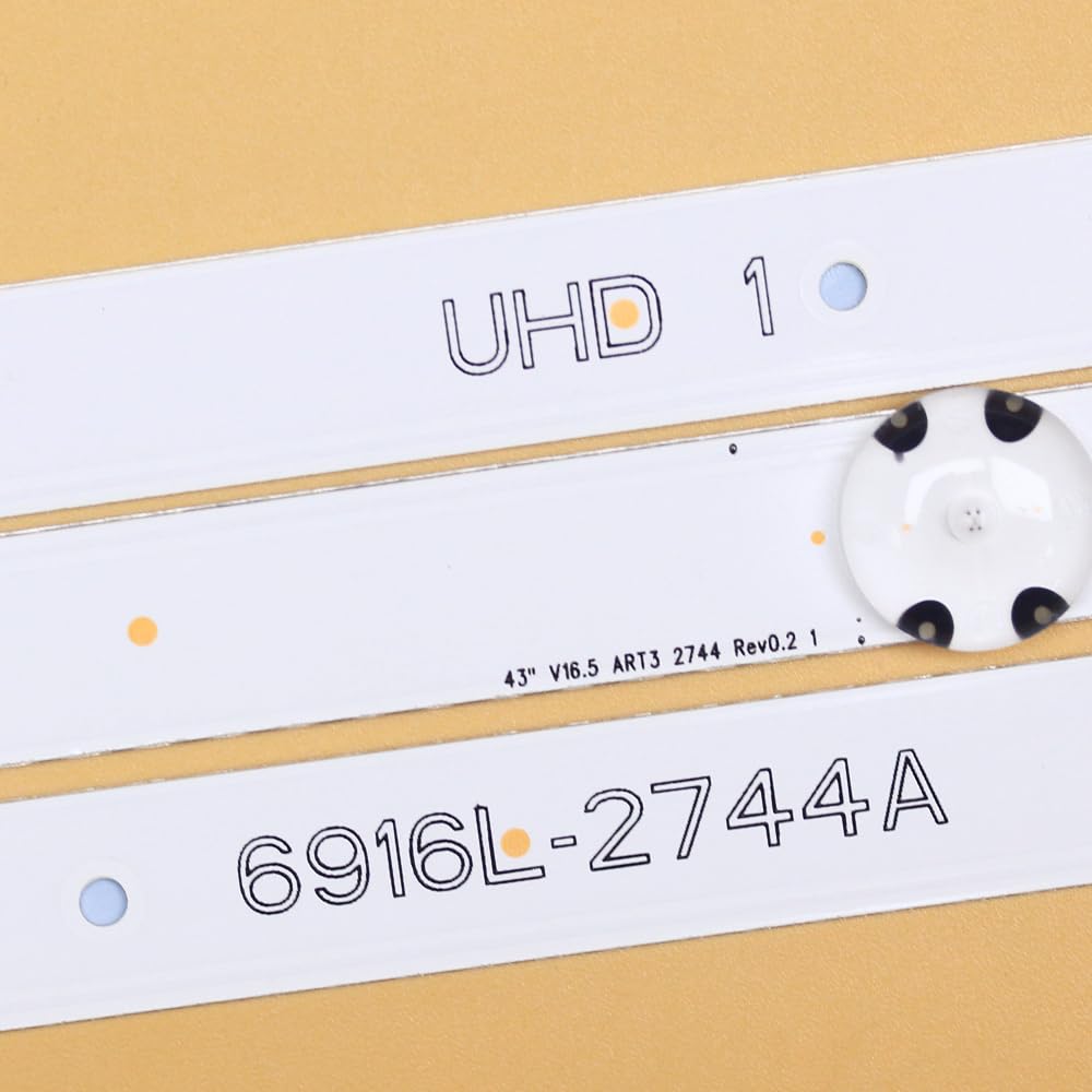 43UH603V Pieza de repuesto de TV con tira de retroiluminación LED para 6916L-2744A 6916L 2744A