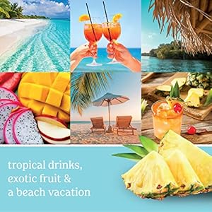 Yankee candle bahama breeze scented signature 20oz large tumbler 2 wick candle over 60 hours of burn time  urban country home decor