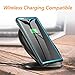 YOUMAKER Kickstand Designed for Samsung Galaxy Note 10 Plus Case with Built-in Screen Protector Full Body Protective Heavy Duty Shockproof Cover for Galaxy Note 10 Plus 5G 6.8 Inch - Blue/Black