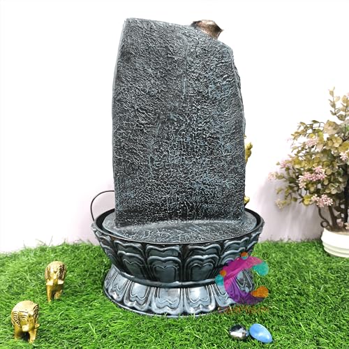 Image of Decorative Water Fountain for Home Decor, Office, Indoor & Outdoor, Garden, Puja Room, Vaastu, Reception, Spa, Gifting. (Durga Ma)