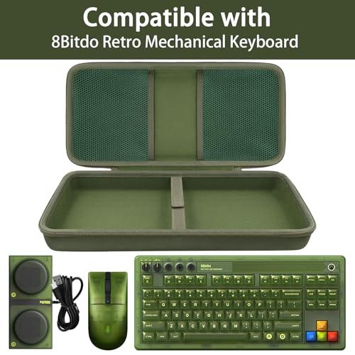Funda co2CREA 8Bitdo Retro 87 mechanical keyboard case protector de teclado 2