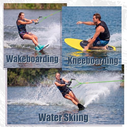 Image of Soulchen 75ft Wakeboard Rope with Handle and Floats