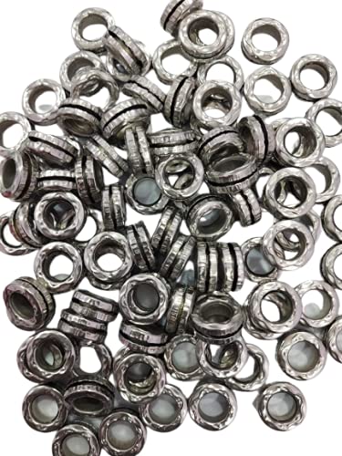 Acro Pigeon Leg Steel Sound Ring Ring for Pigeon Pigeon Payal Metal Steel Colour 100 Pcs (B094W3QNSB) Amazon Price History, Amazon Price Tracker