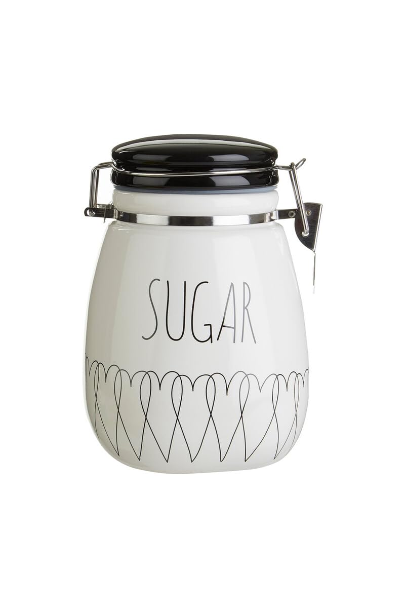 Orsina Functional Design Sugar CanisterChic Design Dolomite CanisterDurable Canister For Storing Ingredients from B&Q