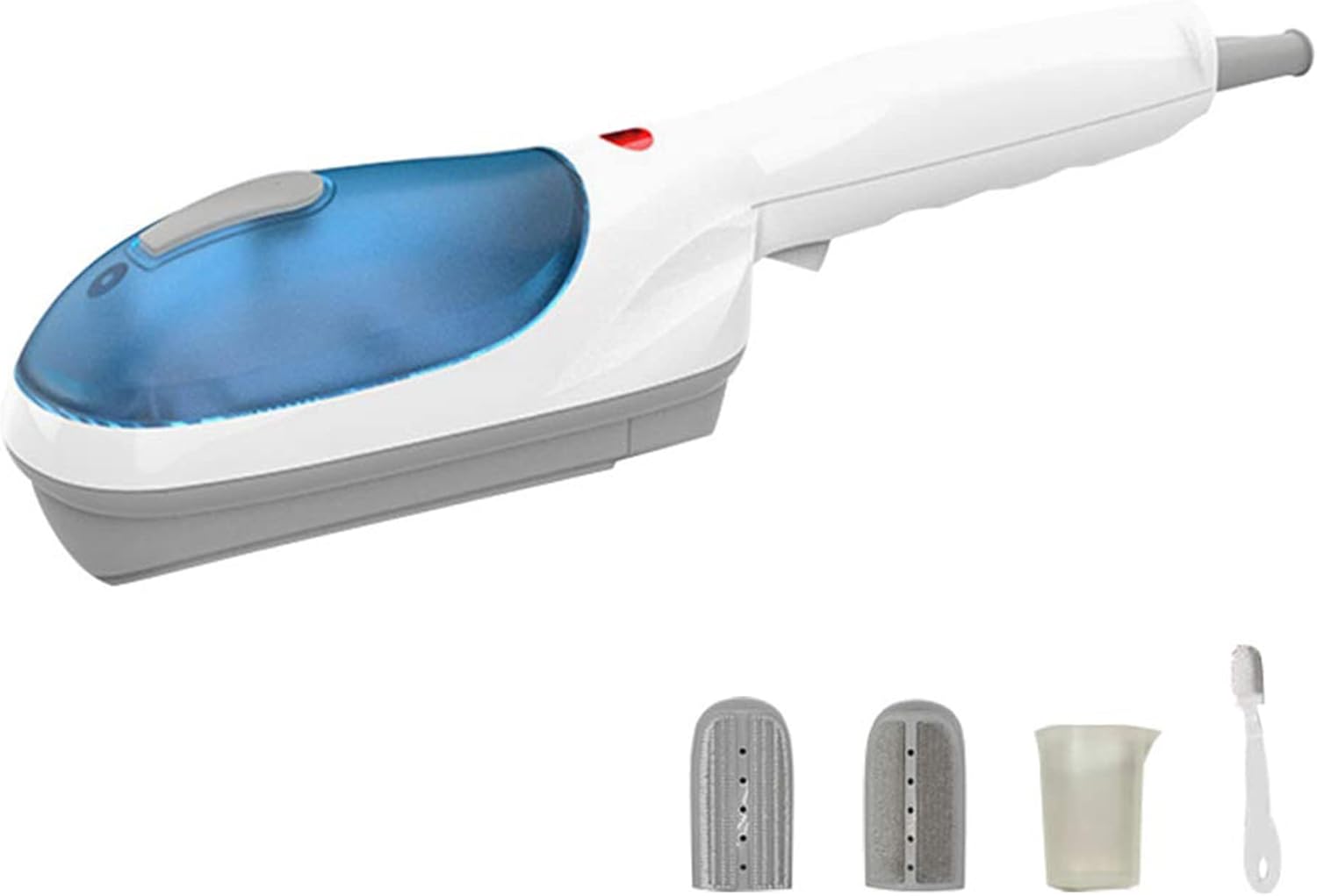 Handheld Steamer for Clothes Dual-use Hanging Flat Garment Steamer Portable Steam Iron with 2 Brushes