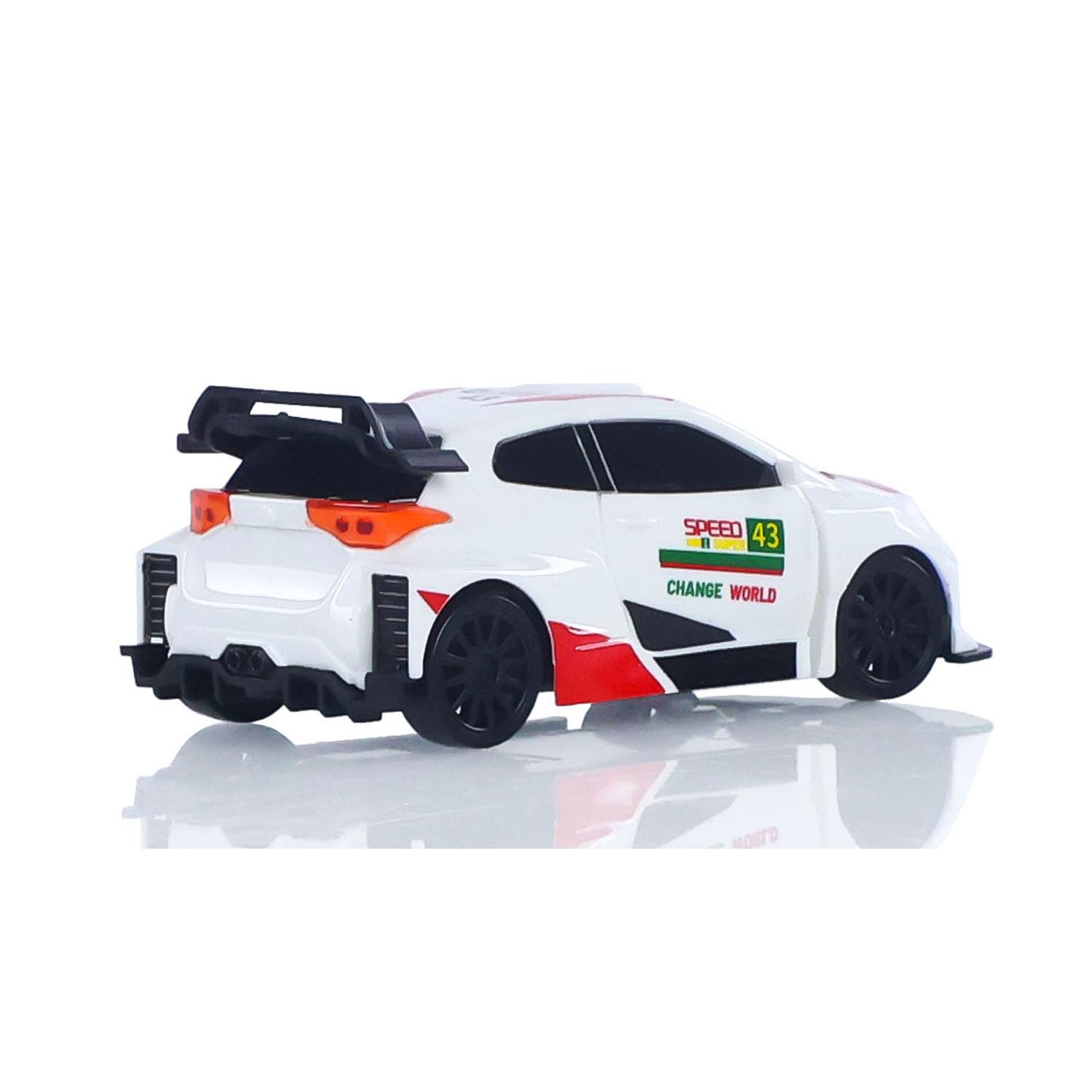 TOUCAN RC HOBBY 1/43 RC Drift Car Vehículos de carreras 4WD de alta velocidad 2.4GHz RTR Mini modelo de coche luces de batería giroscopio para mayores de 14 años