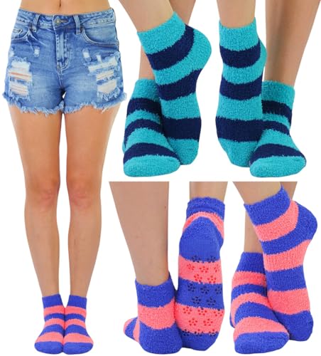 Image of ToBeInStyle Women's Pack of 6 Assorted Style Winter Socks