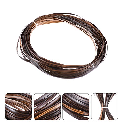 YARNOW Kit de reparo de vime 500 g, material de reparo de vime liso sintético para reparo de cadeira