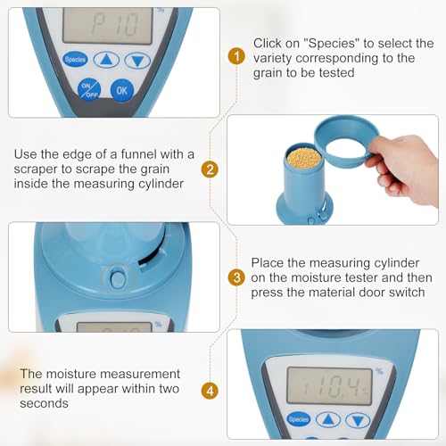 Kalageen GRAIN MOISTURE METER Smart Grain Moisture Tester thumb #4