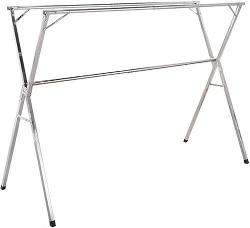ZARBAILRE Tendedero de ropa para exteriores plegable en forma de X tendedero de ropa interior para ropa lencería toallas ropa de cama apartamento de