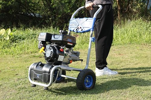 3500 PSI Gas Powered +P*ressure Washer Gas +P*ower Washer 2.3 GPM 212CC Commercial High +P*ressure Washer Cleaner, with 25ft Hose, Spray Gun and Extension Wand, 4 Quick Connect Nozzles