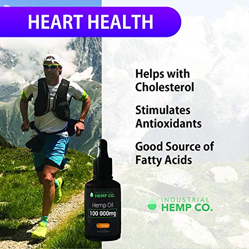 Industrial Hemp Co.100 000 mg | Hemp Oil Extract - Single Pack - New Age 100,000 mg - Grown & Made in USA - Natural Hemp… - Image 7