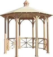 Algopix Similar Product 14 - SamsGazebos 10 Octagon English Cottage