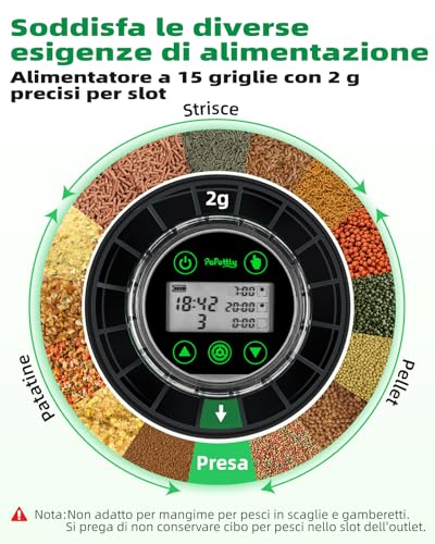 Mangiatoia Automatica per Acquario