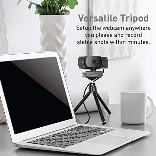 Macally Backlit Keyboard and a 1080P Webcam, Made for You