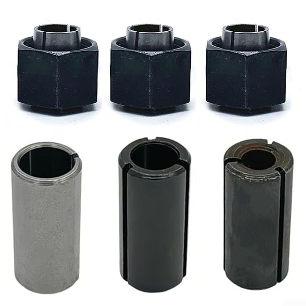 BEYOEE Replacement Collet and Nut for DW621, DW616, DW618 Routers Engineered for Optimal Performance with Various Routing Applications