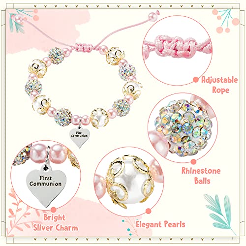 WATINC Bracelet Gifts for Girls, Adjustable Jewelry with Silver Charm Card Envelop3