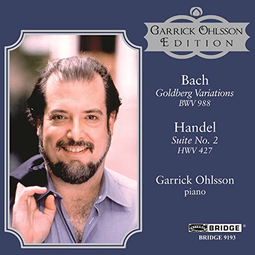 Goldberg Variation [Audio CD] Garrick Ohlsson; George Frederick Handel and Johann Sebastian Bach