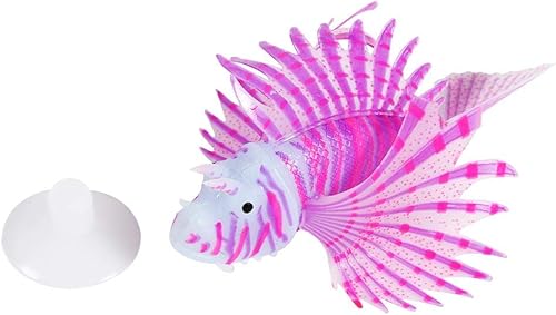 Mumusuki Artificial Pez León Simulación Animales Adornos Peces de Acuario Paisaje Decoración (4 Colores Opcionales)()