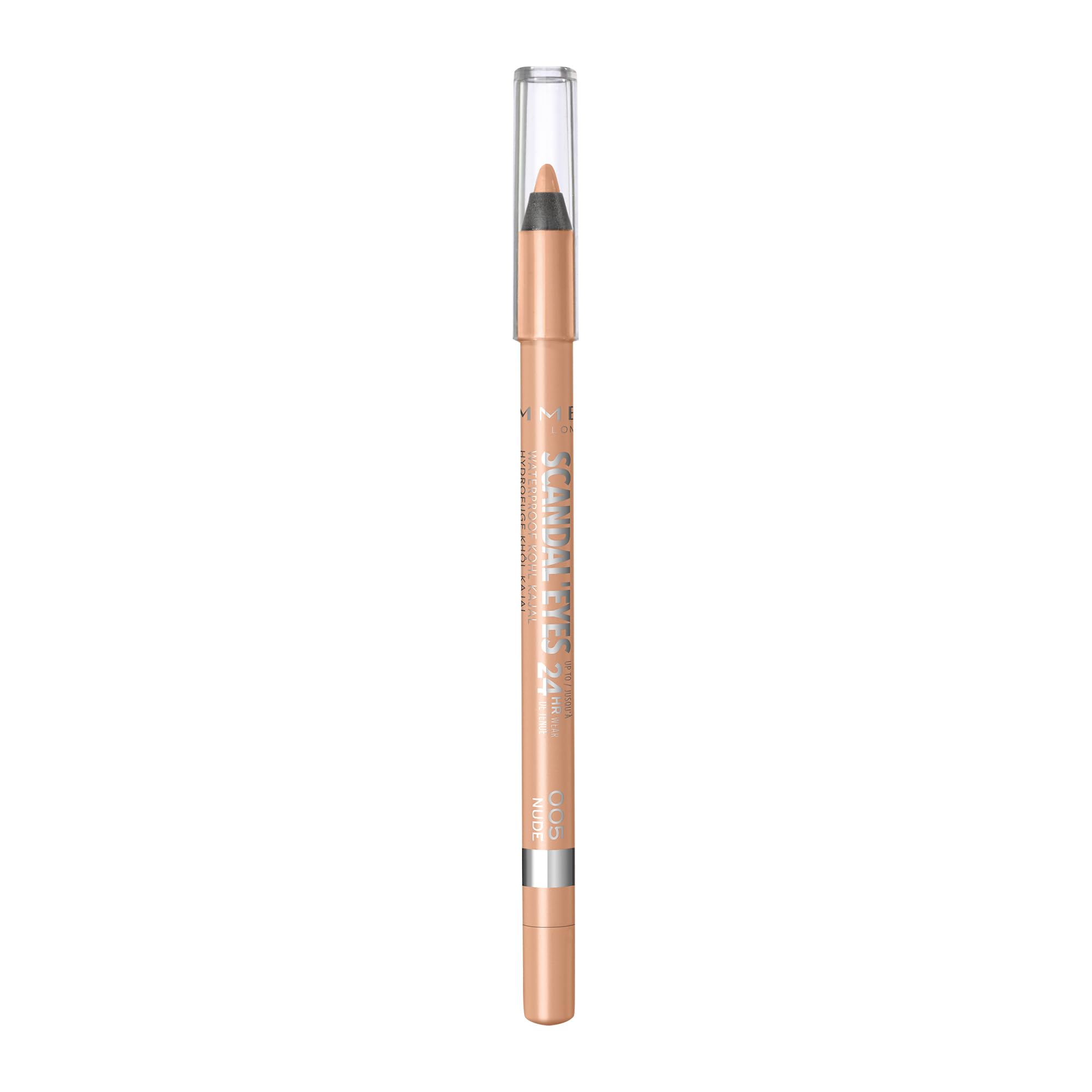 Rimmel Scandal'Eyes Waterproof Eyeliner, Nude, 1.3 g, Pencil
