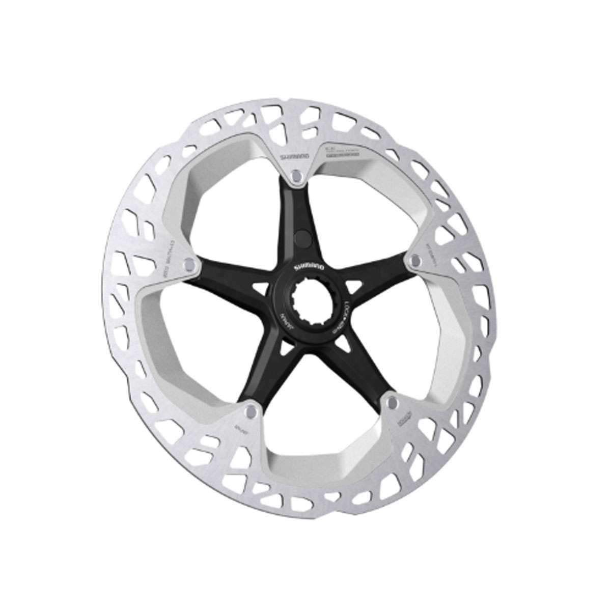 SHIMANO Disc Brake Rotor - RT-EM810, S 160MM, W/Lock Ring - IRTEM810SE