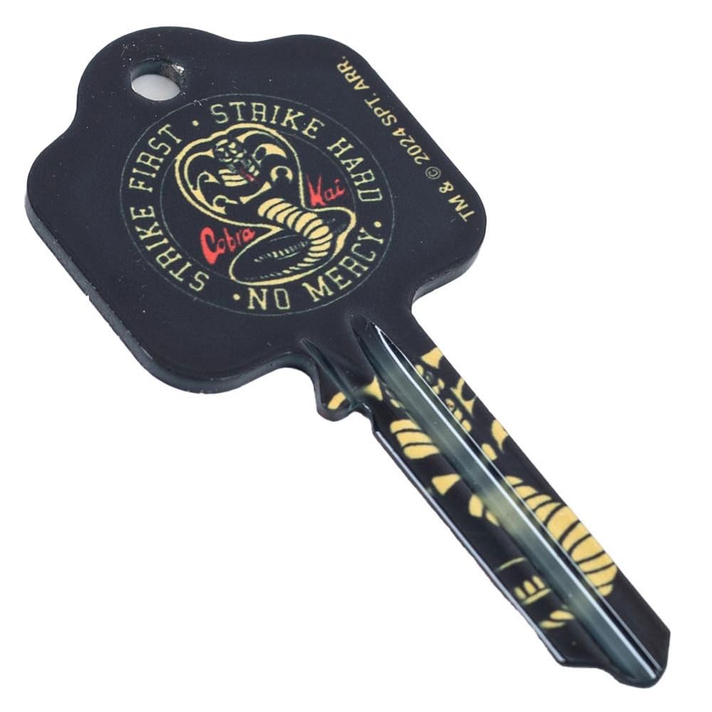 Cobra Kai Blank Key (One Size) (Black/Multicoloured)