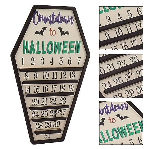Halloween Nedräkningskalender i Trä - Gör-Det-Själv 2023