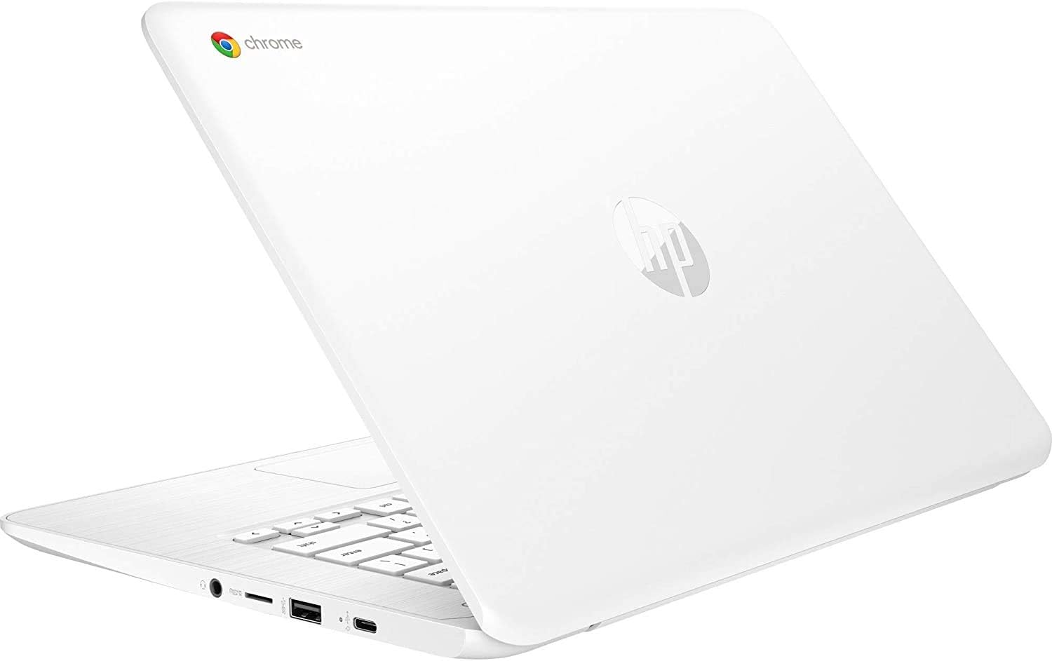 Amаzіng 🔥 HP Chromebook 14 HD Laptop (Intel Celeron N3350 up to 2.4GHZ, 4GB RAM, 32GB eMMC Flash Memory, Webcam, WiFi, Bluetooth, USB-A&C, Chrome OS) Bundle with 64GB microSDXC Card, Mouse, Mouse Pad Blасk Frіdау - 70% оƒƒ HP Chromebook 14 HD Laptop (Intel Celeron N3350 up to 2.4GHZ, 4GB RAM, 32GB eMMC Flash Memory, Webcam, WiFi, Bluetooth, USB-A&C, Chrome OS) Bundle with 64GB microSDXC Card, Mouse, Mouse Pad