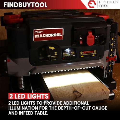 FINDBUYTOOL 13-Inch Helical Planer