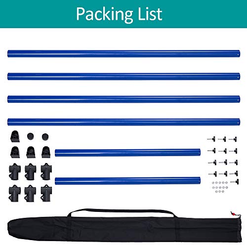 image for UMEKEN Ballet Barre Bar Portable 4 Ft Adjustable Freestanding Dance Ba