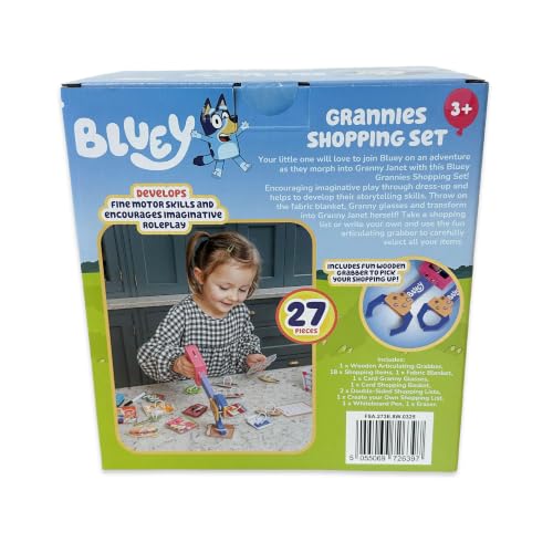 Image of 8TH Wonder BLUEY Wooden Grannies Sorting Set