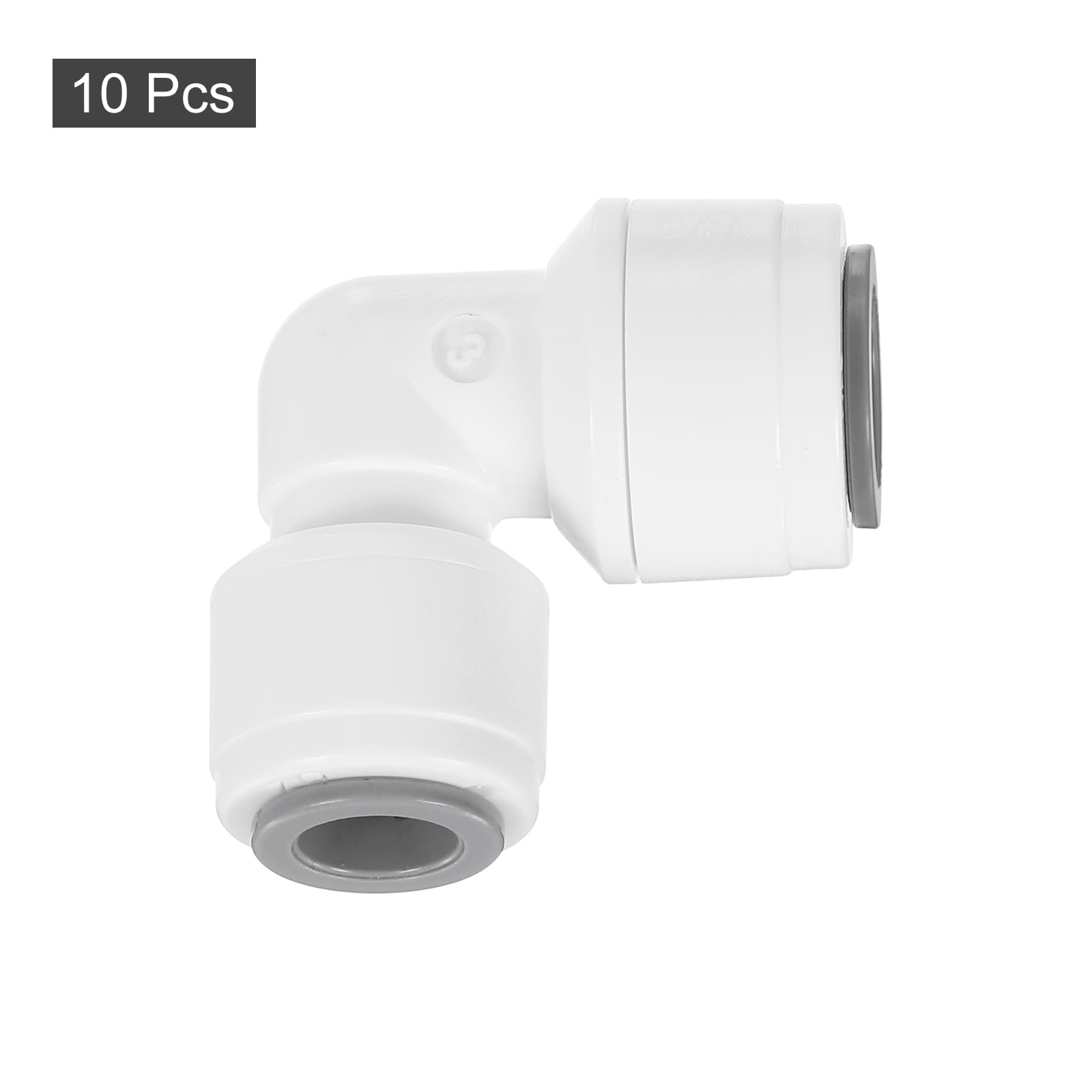 3 Raccords Rapide Coude 90° 8-10mm – Pour Système D'eau RO, Aquarium, Irrigation, Connexion Push-fit - 11