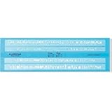 Mars Script Template, Transparent Blue