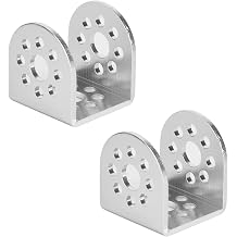 2 Pack Duty C Type Metal Brackets for TETRIX PRIME Robotics Strong Vertical Joint Connectors Compatible with Pitsco Tetrixrobotics Systems