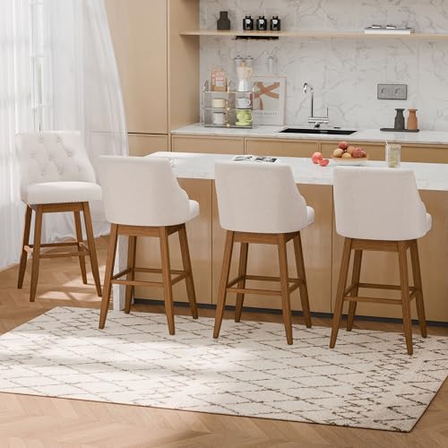 Betterhood Swivel Bar Stools Set of 2