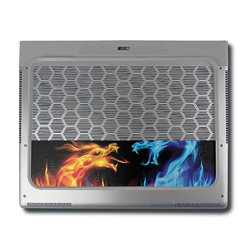 Image of MightySkins Skin Compatible with Alienware X16 R1 (2023) Full Wrap Kit - Dueling Dragons | Protective, Durable, and Unique Vinyl Decal wrap Cover | Easy to Apply & Change Styles | Made in The USA