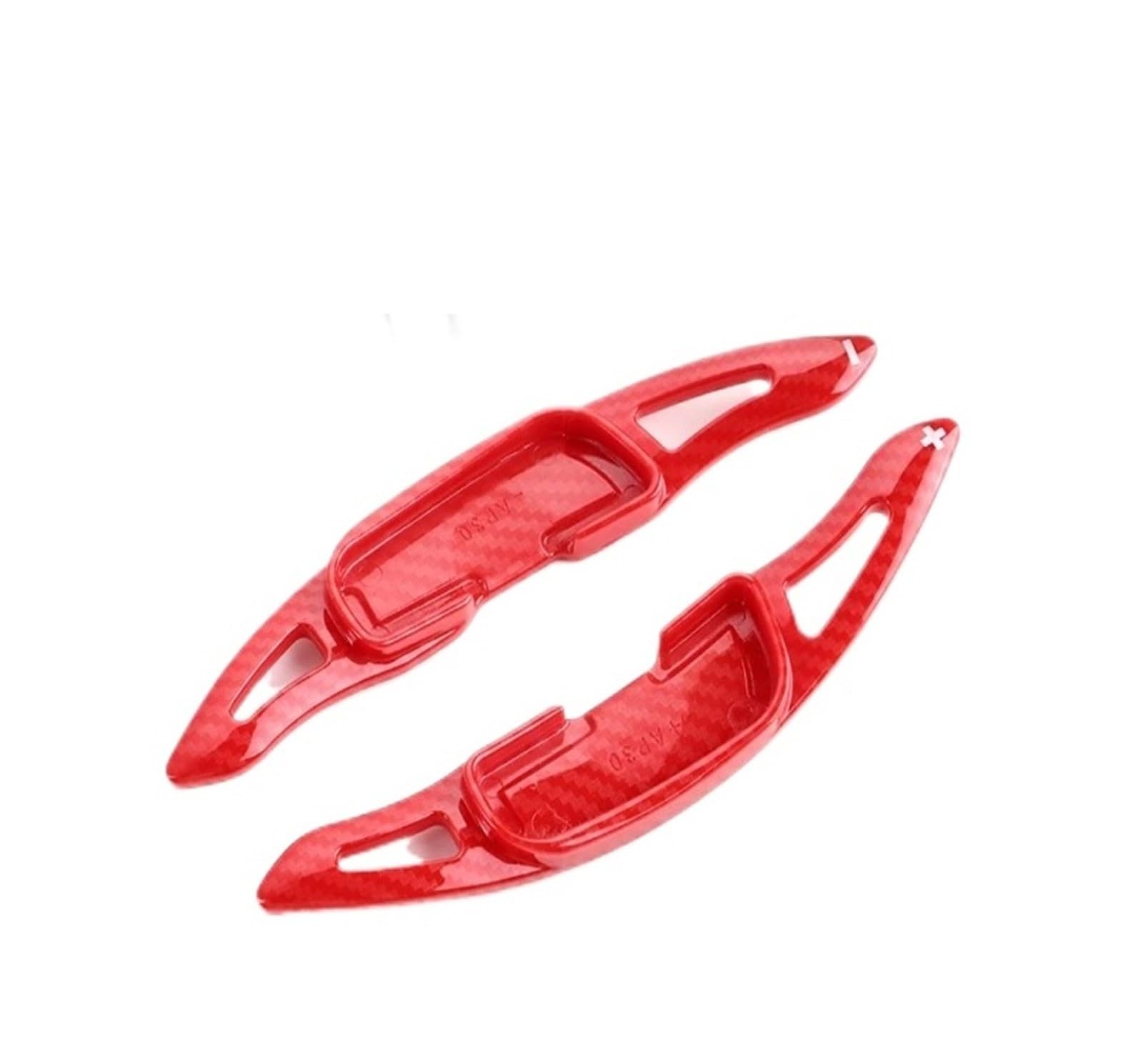 Xxiucj Red Carbon Style Car Paddle Shifter Extensions For Mazda For Cx-5 2016-2018 Car Steering Wheel Shift Paddle(Red Carbon Style)