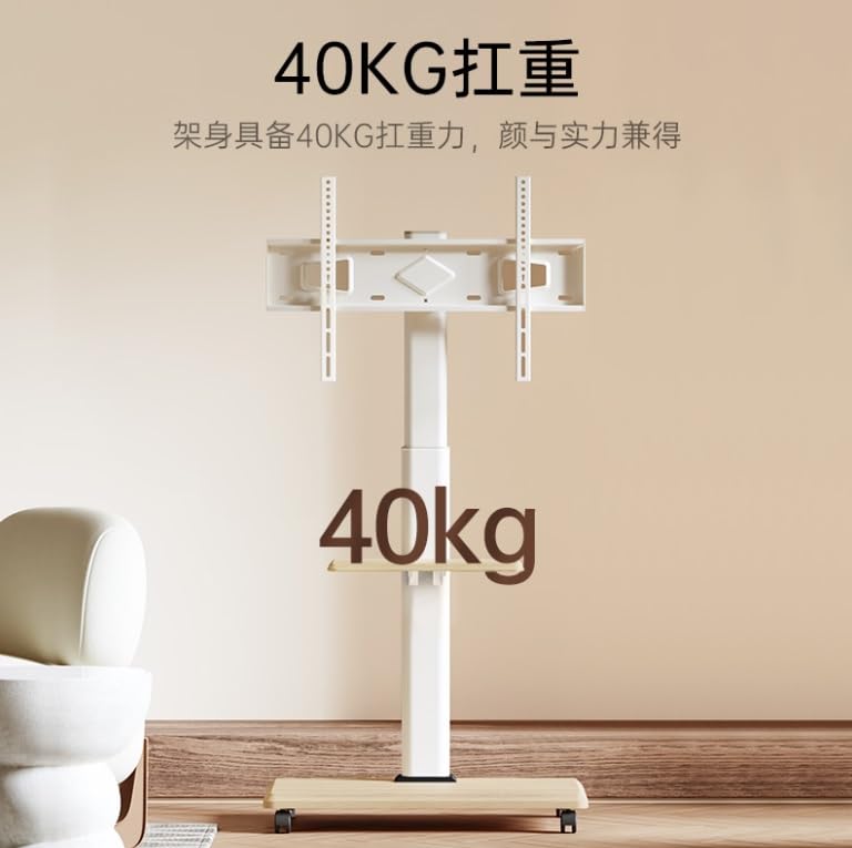 Soporte universal para TV de 32 a 75 pulgadas con ruedas miniatura 6