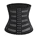 Bafully Weight Loss Hourglass Waist Trainer Body Cincher Sport Shapers M Black
