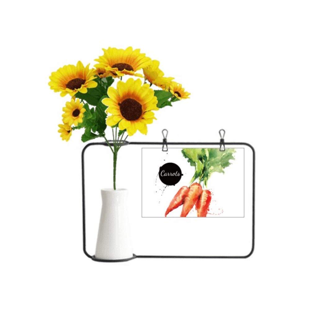 Tournesol artificiel en bouteille pour décoration de table champêtre