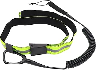 Reflektierender Hüftgurt, Surfbrett-Leine, Verstellbarer Bund, Sicherheits-taillenseil Für Alle Stand-up-Paddle-Board-spulenleinen, Wassersport, Surfen