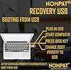 NomPat 64GB Bootable USB 3.0 - System Repair, Recovery & Reinstall Tool Compatible with Windows 11- UEFI | Legacy Support - No Key Included