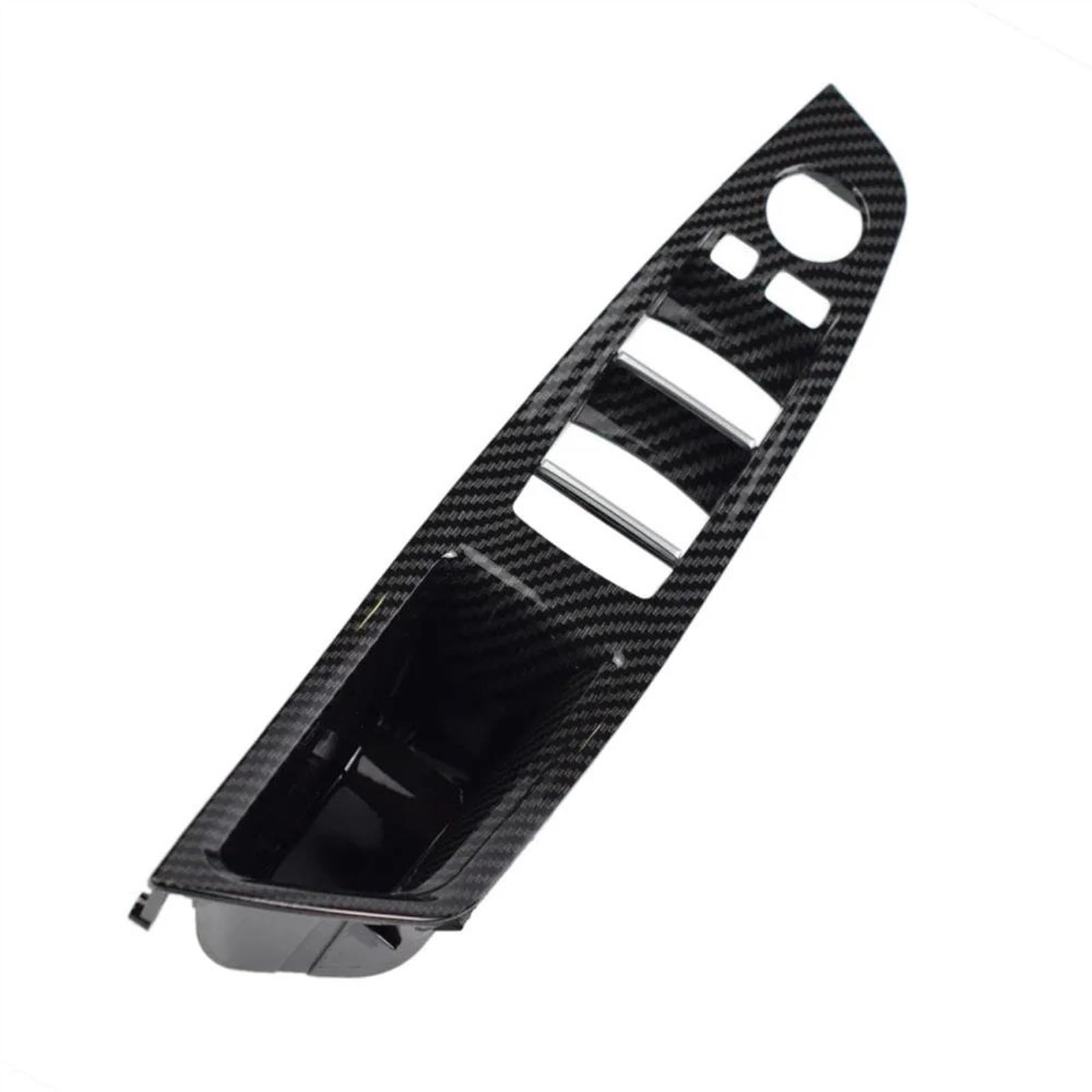 Interior Door Pull Armrest Car Accessories Carbon Fiber Inner Door Handle Panel Pull Trim Cover for BMW for 5 Serie for F10 for F11 520d 530d 535i 550i Car Interior Door Handle (Size : LHD-Carbon-1PC