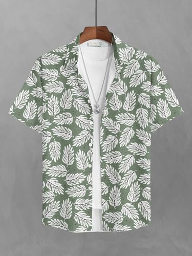Image of BULLMER Trendy Regular Fit Printed Causal Shirt for Men - Pack of 1