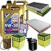 Produktbild QR-PARTS 69365058 Filter Set Inspektionspaket 10 Liter Liqui Moly Motoröl Longlife III 5W-30 MANN-FILTER Innenraumfilter Kraftstofffilter Luftfilter Ölfilter