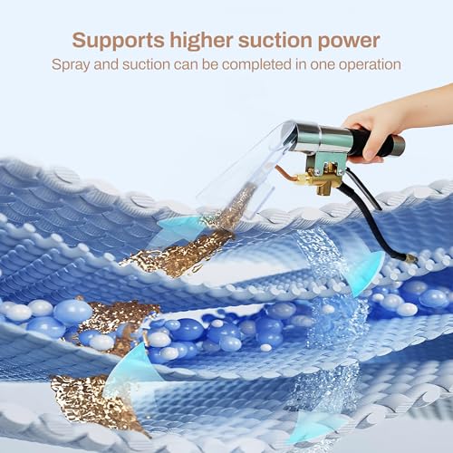 Image of Better Extractor Hose Kit, Compatible with Shop Vac Extractor Kit, (Vacuum cleaner head)