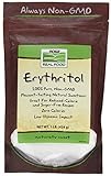 NOW Foods, Erythritol, Great-Tasting Sugar Replacement, Zero Calories, Low Glycemic Impact, Kosher,...