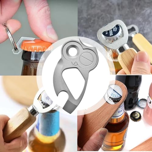 Décapsuleur en titane robuste pour ouvrir bouteilles sans effort